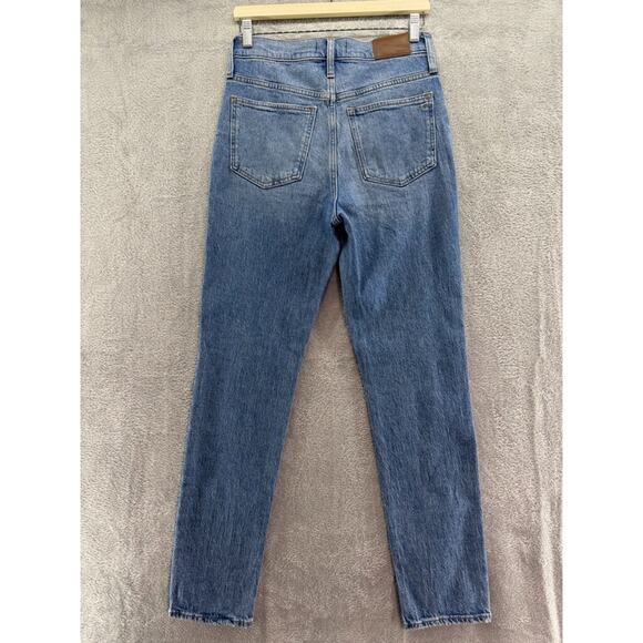 Madewell Jeans 27T Blue Medium Wash The Perfect Vintage Jean High Rise Straight - Picture 6 of 16